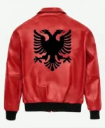 Drake Polar Opposites Albanian Flag Red Jacket