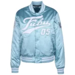 FUBU College Real Satin Varsity Jacket 10