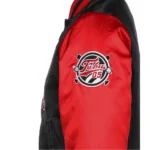 FUBU College Real Satin Varsity Jacket 7