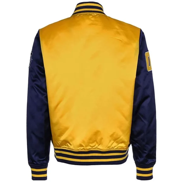 FUBU College Real Satin Varsity Jacket 9