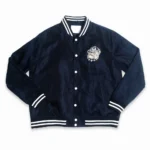 Georgetown Hoyas Script Bomber Polyester Navy Jacket