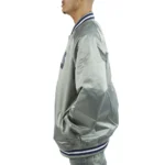 Georgetown University Gray Varsity Real Satin Jacket 2