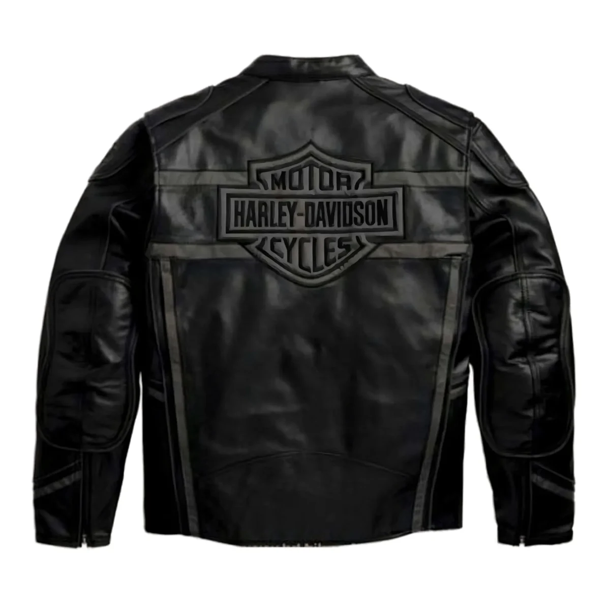 Harley Davidson Luminator 360 Black Leather Jacket