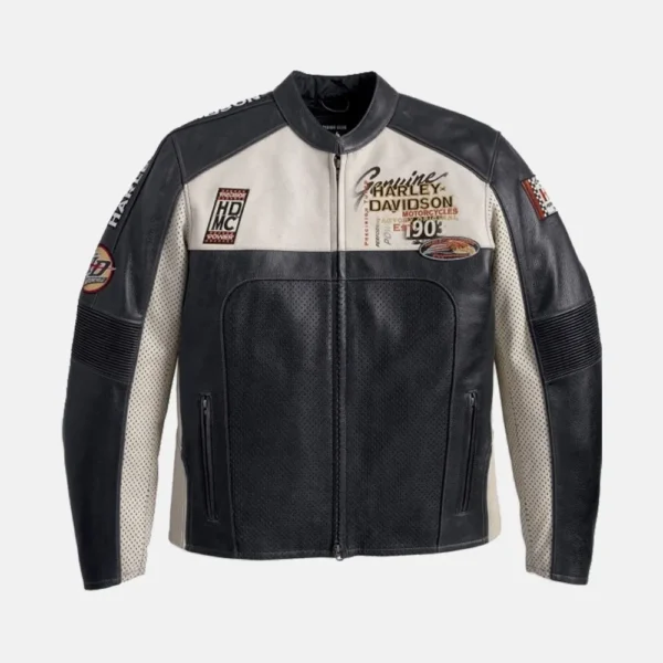 Harley Davidson Regulator Perforated Leather Jacket