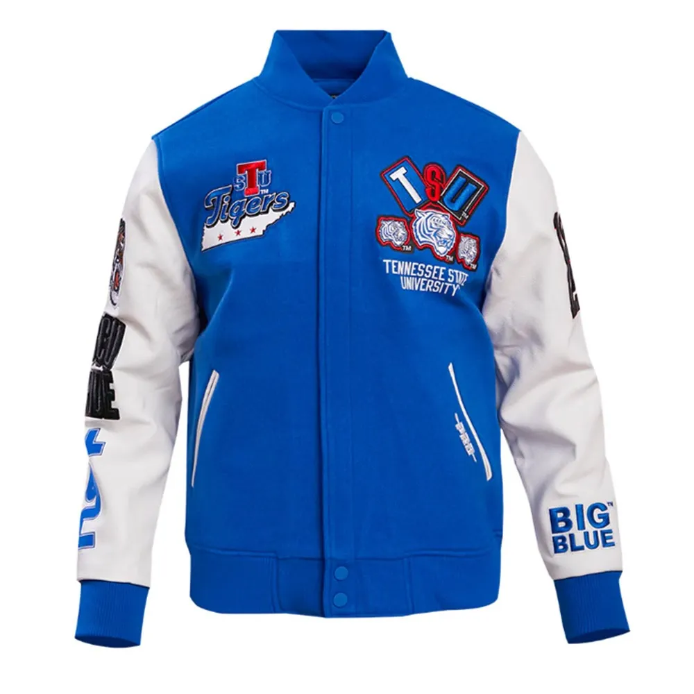 Homecoming Tennessee State University Royal Varsity Jacket