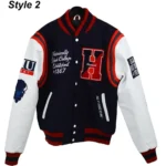 Howard University MOTTO Varsity Jacket3