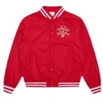 Icecream Red Nylon Bomber Jacket