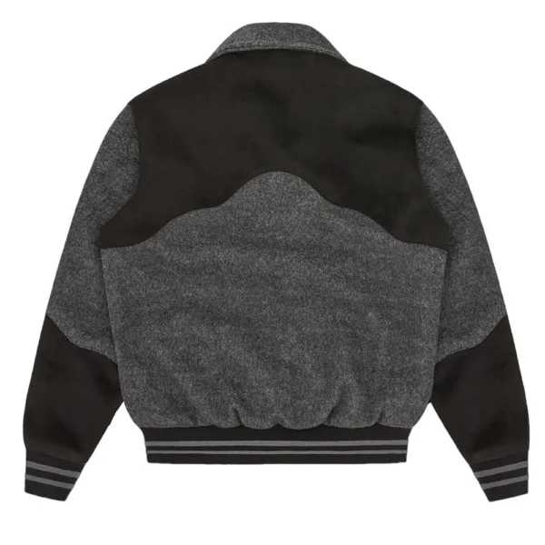 Icecream Western Gray Varsity Jackets