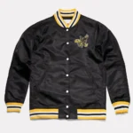 Iowa Hawkeyes Varsity Full-Button Real Satin Jacket