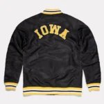 Iowa Hawkeyes Varsity Full-Button Real Satin Jackets