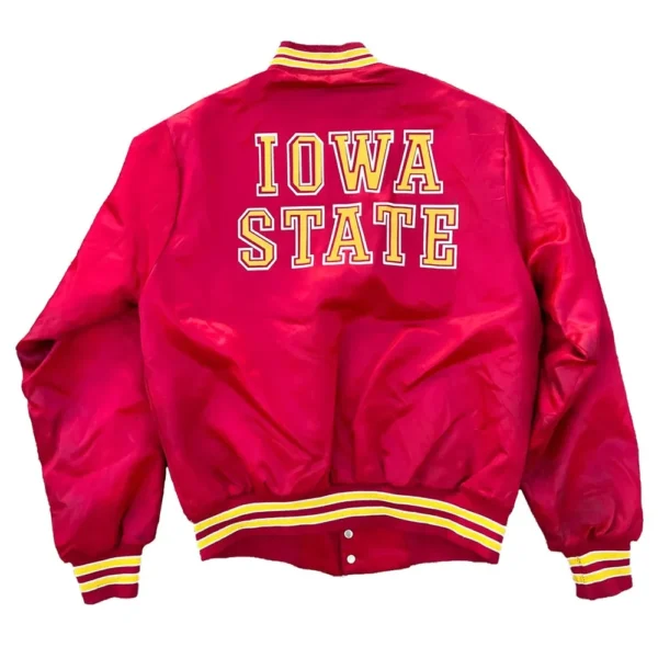 Iowa State Cyclones 90s Real Satin Jackets