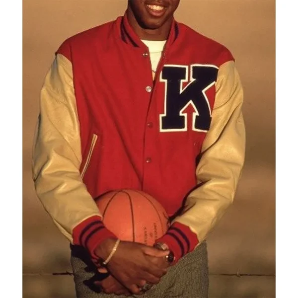 Kansas Jayhawks Red Letterman Jacketss