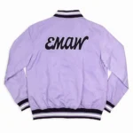 Kansas State Script Retro Light Purple Bomber Jackets