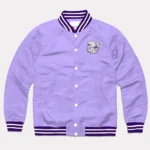 Kansas State Script Retro Light Purple Jacket