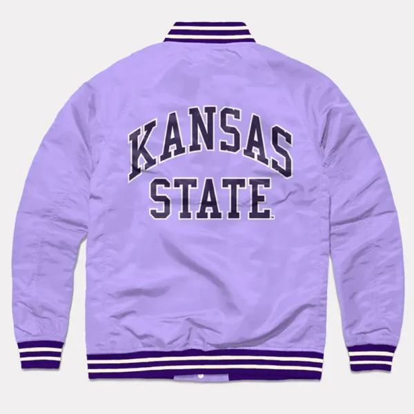 Kansas State Script Retro Light Purple Jackets