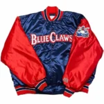 Lakewood Blue Claws Real Satin Jacket