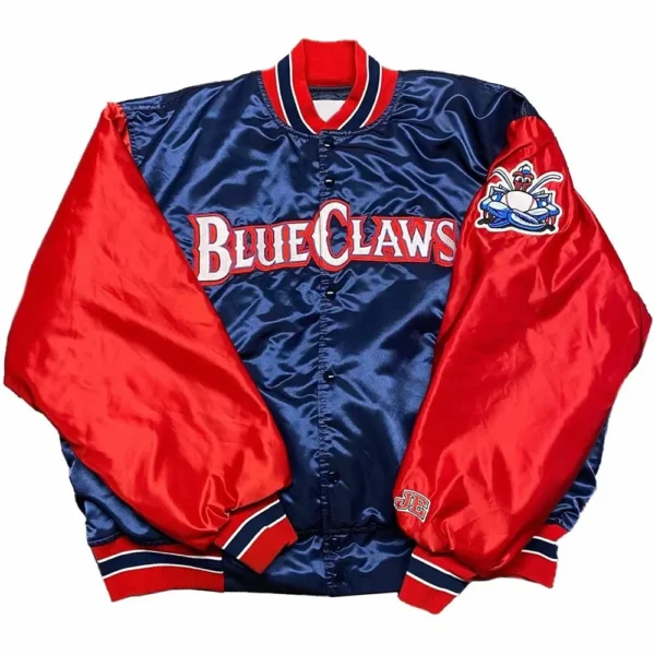 Lakewood Blue Claws Real Satin Jacket