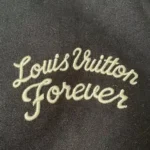 Louis Vuitton Forever Black & White Varsity Jacket