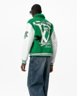 Louis Vuitton Green Varsity Letterman Jackets