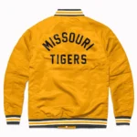 Missouri Tigers Gold Varsity Real Satin Gold Jackets