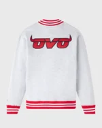 OVO X NBA Chicago Bulls Quarter-zip Mockneck Sweatshirts