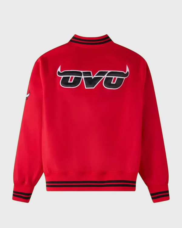 OVO X NBA Chicago Bulls Varsity Jackets