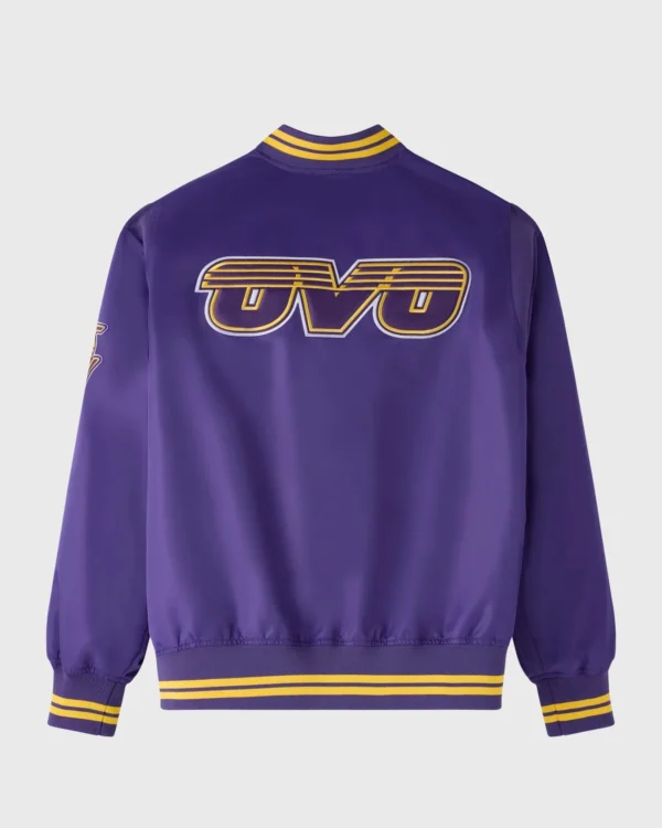 OVO X NBA Los Angeles Lakers Varsity Jackets