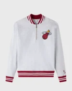 OVO X NBA Miami Heat Quarter-zip Mockneck Sweatshirt