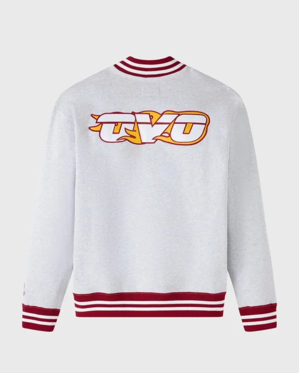 OVO X NBA Miami Heat Quarter-zip Mockneck Sweatshirts