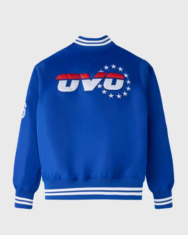 OVO X NBA Philadelphia 76ers Varsity Jackets