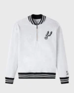 OVO X NBA San Antonio Spurs Quarter-zip Mockneck Sweatshirt