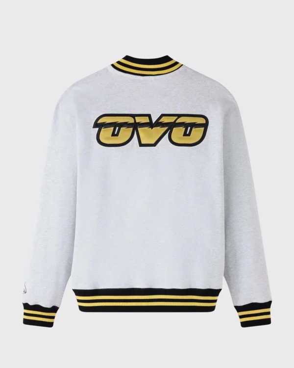 OVO X NBA Toronto Raptors Quarter-zip Mockneck Sweatshirts