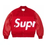 Supreme Chenille Varsity Jacket1