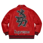 Supreme NY Yankees Varsity Leather Jacket2