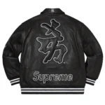 Supreme NY Yankees Varsity Leather Jacket4