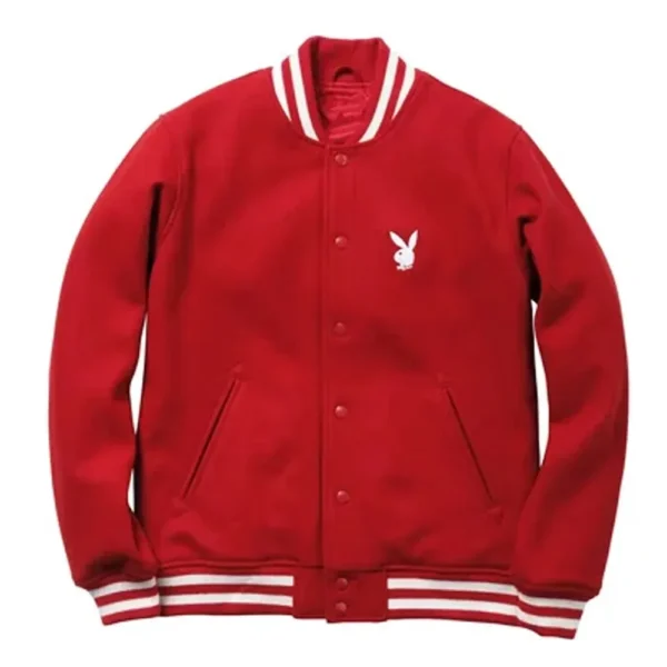 Supreme Playboy Wool Varsity Jacket1