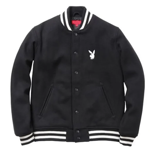 Supreme Playboy Wool Varsity Jacket3