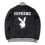 Supreme Playboy Wool Varsity Jacket4