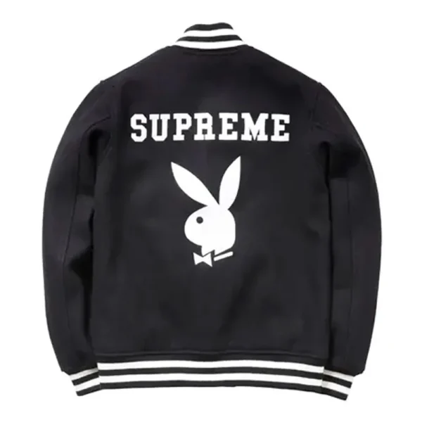 Supreme Playboy Wool Varsity Jacket4