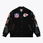 Kansas City Chiefs Blackout Collection Vintage Real Wool Jacket