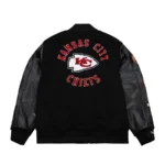 Kansas City Chiefs Blackout Collection Vintage Real Wool Jackets