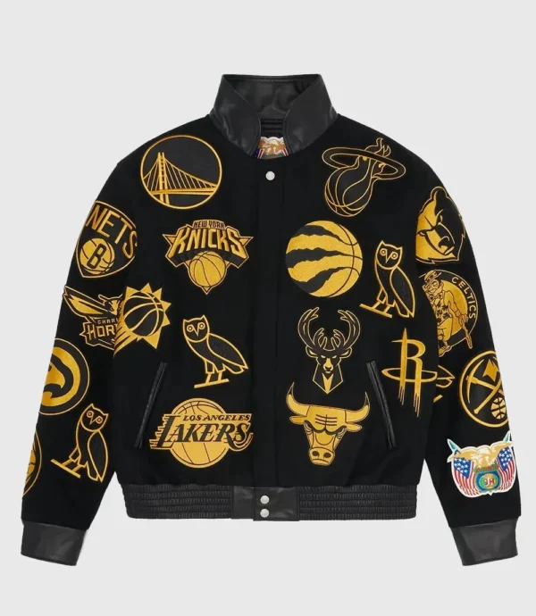 OVO NBA Black Real Fleece Jacket