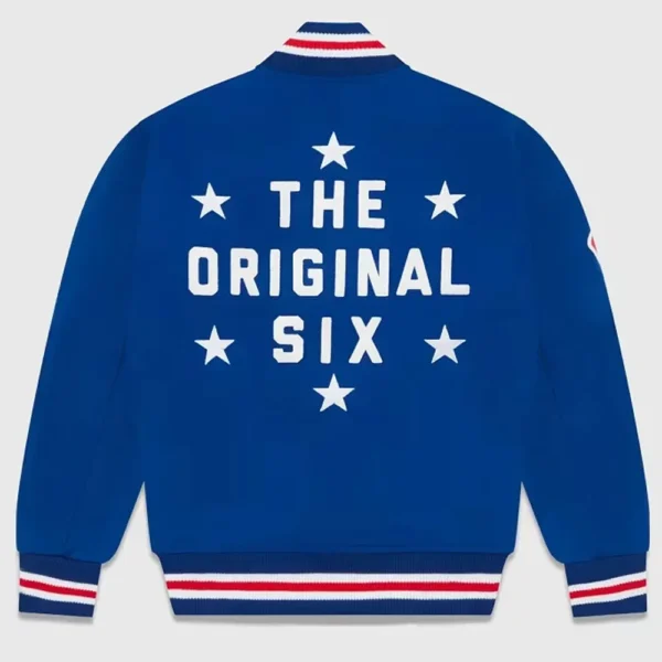 OVO New York Rangers Varsity Real Wool Jackets