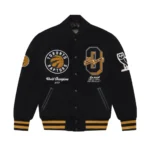 OVO Toronto Raptors Varsity Black Real Wool Jacket