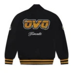 OVO Toronto Raptors Varsity Black Real Wool Jackets