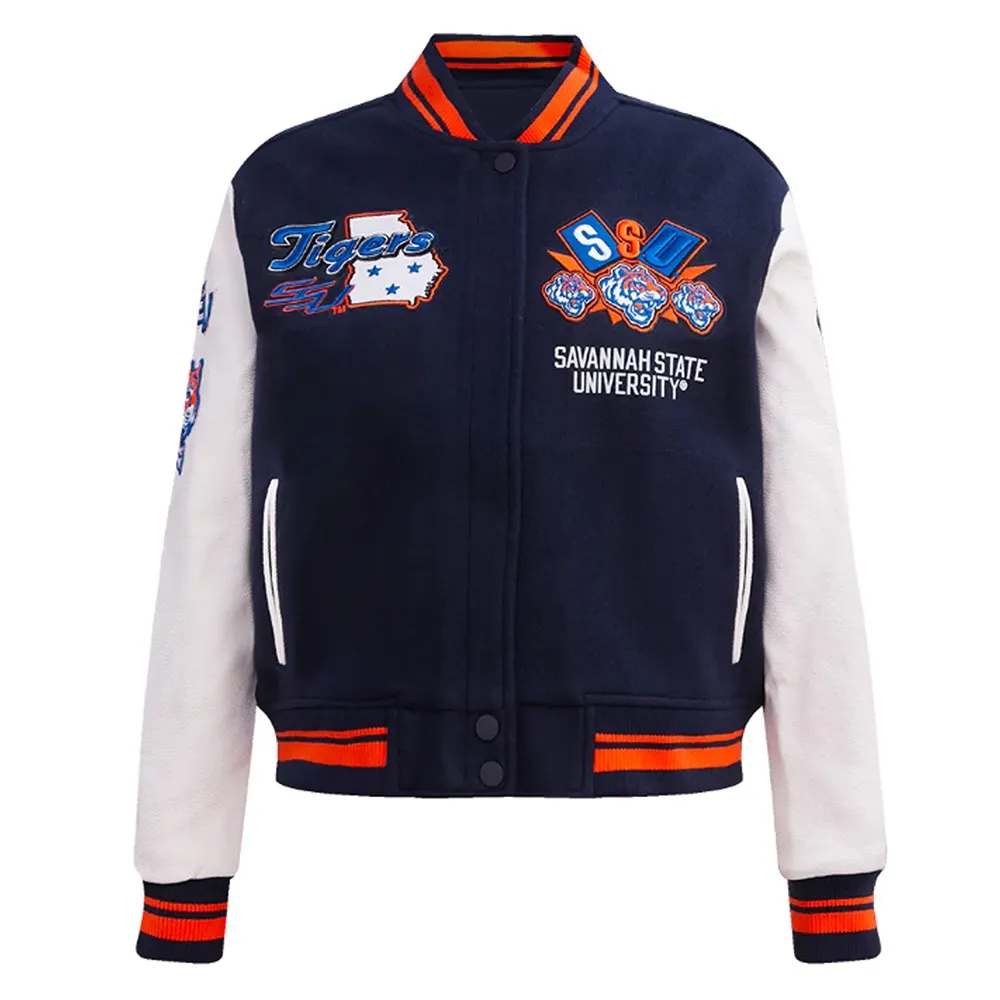 Savannah State University Homecoming Varsity Real Wool Jacket