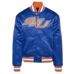 Savannah State University Royal Real Satin Jacket