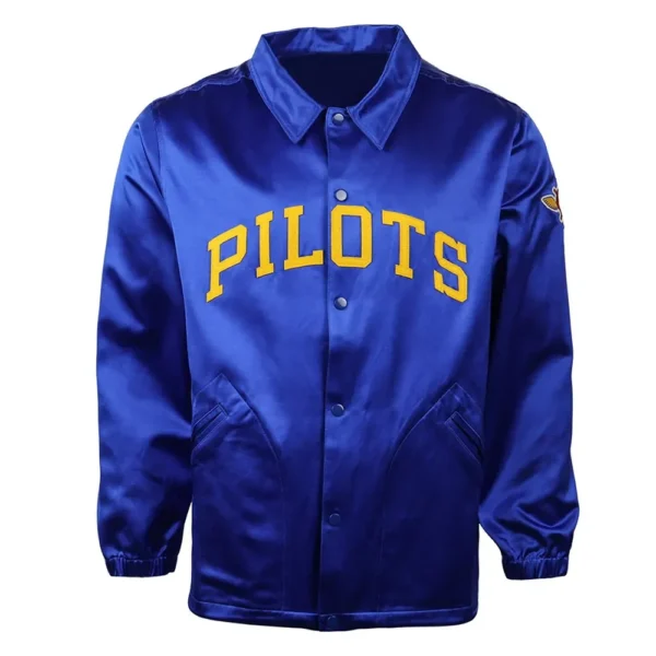 Seattle Pilots 1969 Blue Real Satin Windbreaker