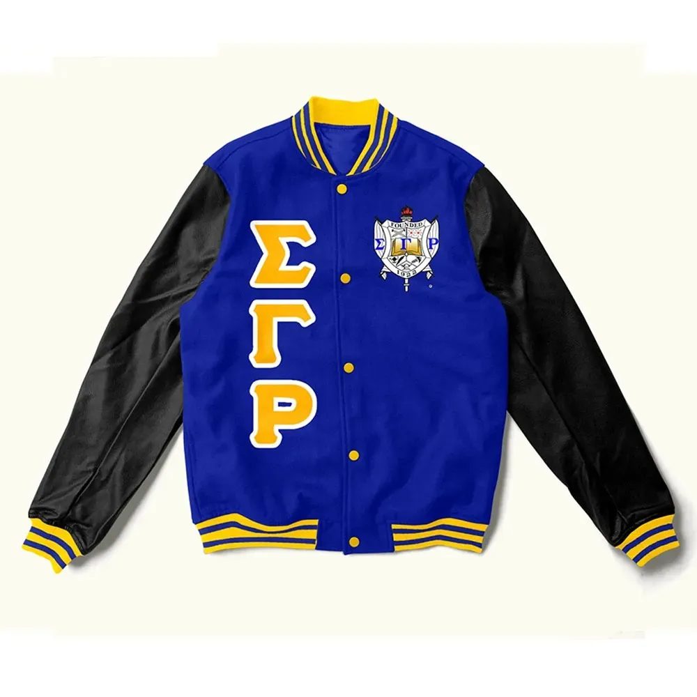 Sigma Gamma Rho Ole Skool Real Wool Jacket