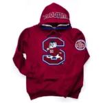 South Carolina State University Letterman Pullover Fleece Hoodie 1